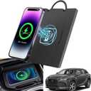 for 2023-2025 Lexus RX 15W Fast Wireless Charger, Car Qi Charging Station fits RX350 RX350h RX450h+ RX500h