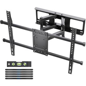 Suptek Full Motion TV Wall Mount for 32 to 84 Inch TV, Swivel and Tilt with Articulating Dual Arms, Max VESA 600X400mm, Holds up to 132lbs, Fits Max 16" Wood Studs, MA01A