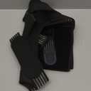 Posture Corrector for Women and Men, Back Support Brace for Neck Shoulder & Upper and Lower Back Pain Relief, Invisible Adjustable Lightweight Posture Corrector Under Clothes(Black, Medium) (M (Waist 30.70"-37.79"))