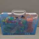 Parhlen Educational Toys Building Blocks, 244 Pieces Electric Screwdriver DIY Building Toys for Boys and Girls, Educational Construction Building kit for Kids Ages 4 5 6 7 8 9 10 Year Old