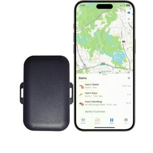 10 Years Long Life Battery Item Finder Tracker Locator, no Monthly fee, no Subscription, no sim for Vehicles car ebike Truck Luggage School Bag..., Good Replacement for GPS (for Android)