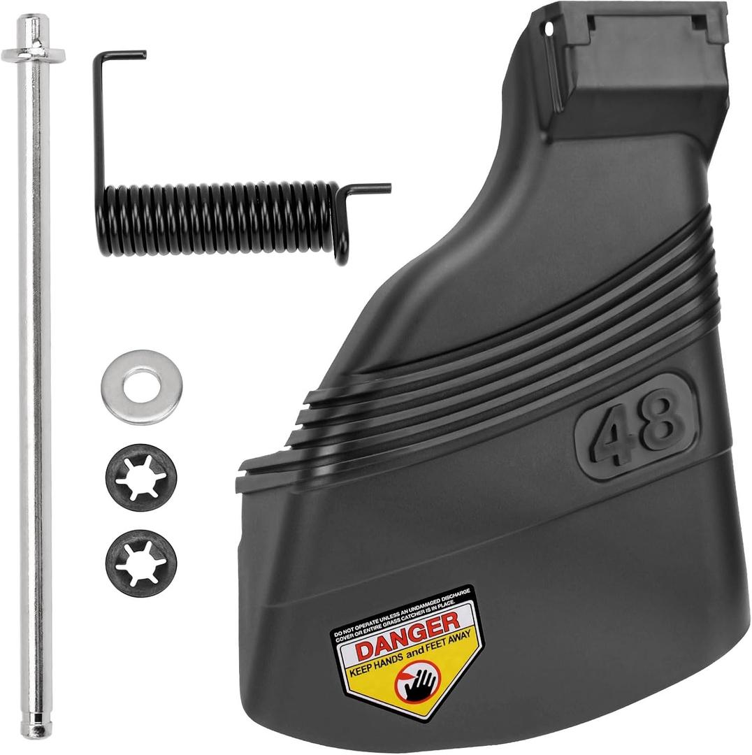 532180655 Deflector Chute Compatible with Craftsman Husqvarna Poulan AYP 48" Mower EZ4824 24822 4218 25426 YTH2348 Models, Replace 532181031 180655 532181707 180655x428