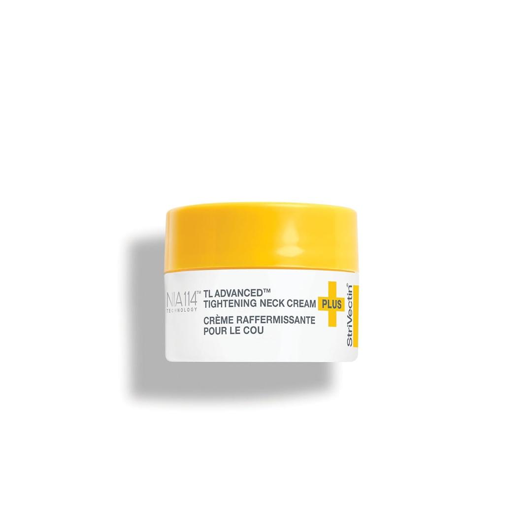 StriVectin Tighten and Lift Advanced Neck Cream PLUS, 0.25 oz for Tightening and Firming Neck and Dcollet Lines, Visibly Reducing Sagging and Crepey Skin for Smooth Healthy Looking Skin