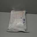 Dreaming Casa Solid Sheer Curtains Draperies White Rod Pocket 2 Panels 100" W x 84" L