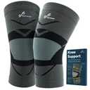 Zoned Pressure Knee Brace for Men & Women - Sportneer Knee Compression Sleeve with Partition Pressure System - Knee Support for Running, Hiking, Working, Basketball, Volleyball, Gym, Meniscus Tear, ACL, Arthritis Knee Pain Relief - Large Size