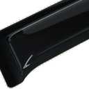 for 2014-2020 Nissan Rogue Window Visors rain Guards Vent Deflectors Shade 4pcs Black