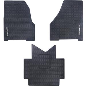 Floor Mats Compatible with 2018-2023 Freightliner Cascadia, Truck Floor Rubber Mats Cargo Liners for Freightliner Cascadia Accessories All-Weather Guard Heavy Duty Includes 3PCS Set