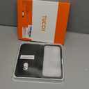 TUCCH Case Wallet for iPhone 16, [3 Card Slots] Kickstand PU Leather [RFID Blocking] Flip Folio Cover with [TPU Shockproof Interior Shell] 6.1" 2024, Classic Black