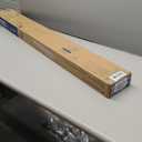 Lithonia Lighting 4 Foot LED Light Fixture, Low-Profile LED Wraparound Flush Mount Ceiling Light, 4000K Cool White, 120V, 48-Inch (FMLWL 48 840)