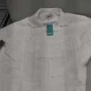 VATPAVE Mens Short Sleeve Button Down Cuban Guayabera Shirts Large