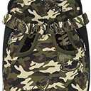 GEEPET Legs Out Front-Facing Dog Carrier Hands-Free Adjustable Pet Puppy Cat Backpack Carrier for Walking Hiking Bike and Motorcycle (XL, Camouflage)