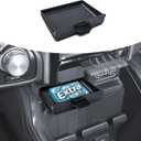RUNROAD Center Console Organizer Tray Compatible with 2019-2024 2025 2026 Dodge Ram 1500 2500 3500 Accessories, Armrest Drawer Tray Console For Ram 1500 2500 3500 Hidden Drawer, Cubby Models Only