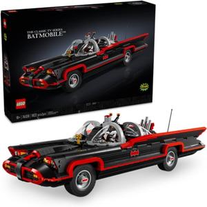 LEGO DC Batman: The Classic TV Series Batmobile, DC Collectible Car, Building Set Inspired by The 1966 Television Shows Classic Batmobile, Creative Gift for Adults and Super Hero Fans, 76328