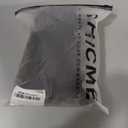 CHICME Women's 3 Piece Summer Outfits Off Shoulder Batwing Sleeve Tops with Bandeau and Skorts Sets Casual Vacation Outfit (Large, Black)