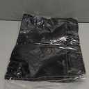 Zippered Document Bag with Handle Oxford Waterproof Portfolio Case Lightweight Business Briefcase Handbag A4 File Organizer (Black)