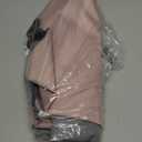 Blissful Diary Baby Splat Mat for Under High Chair, 50.4 x 50.4 Inch Wipeable Splash Mat, Waterproof and Washable, Anti-Slip Floor Protector, Blush Pink