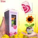 Sunflower Crochet Doll - Thank You Gift Appreciation Gift For Teacher Coworker Leader Paraprofessional Coach Employee Men Women - Thank You For Being Important Part Of My Story Birthday Present