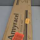 Amyracel Front Door Mat Indoor Outdoor Entrance, 24" x 72" All-Season Waterproof Doormat for Enterway, Heavy Duty Commercial Floor Mat, Fade Resistant, Rubber Back, Low Profile, Easy Clean (Grey Double Stripe)