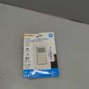 GE SunSmart Digital in-Wall Timer, Daily ON/Off Times, Programmable Settings, Sunset/Sunrise Presets, Vacation Security, White & Almond, Lights, Fans, Heaters, Switch, Light Switch, 32787