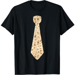 Passover Matzah Neck Tie Novelty Pesach Jewish Holiday T-Shirt S