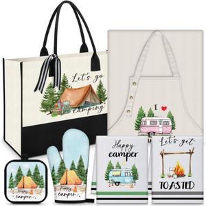 6 Pcs Christmas Baking Gifts Set Fun Baker Gifts for Women Birthday Presents for Mom Sister Wife Aunt