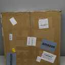 Muzata 16Pack 22 Drop Ceiling Tiles White Smooth Healthy PVC Ceiling Tiles 24x24 About 64sqft Waterproof Easy Drop-in Installation TBP0