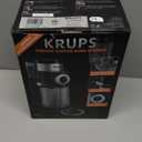 KRUPS Precision Burr Coffee Grinder: 12 Settings, 8 oz Capacity for Drip, French Press, Espresso, Pour Over, Cold Brew - Stainless Steel, 110W, Auto-Stop, Easy Clean - Coffee Grinders for Home Use