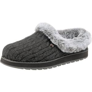 Skechers Women's Keepsakes  Ice Angel Slipper (11, Charcoal)