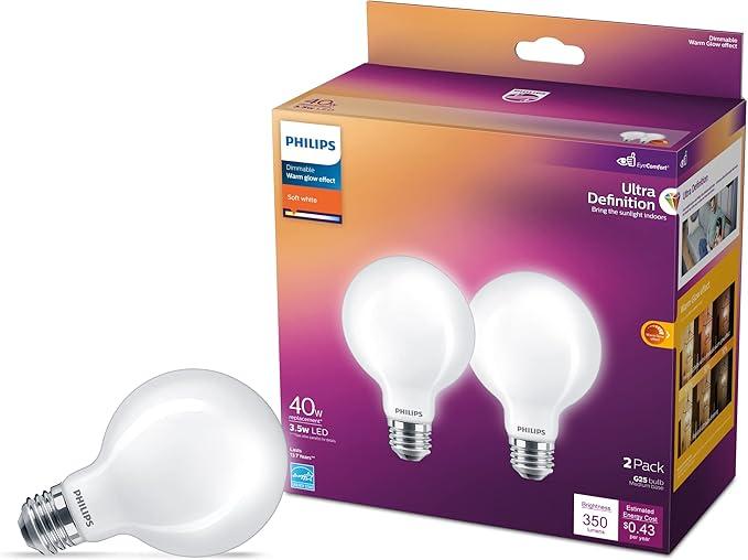 PHILIPS LED 40W G25 DL 3PC