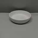 Gibson Home Oslo Porcelain Chip and Scratch Resistant Dinnerware Set, Service for 4 (12pcs), Plates and Bowls Dishes Sets, White