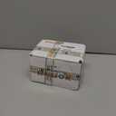 Lag Screws #14 x 3 Inch, (5lb, 208pcs) Heavy Duty Construction Structural Exterior Wood Timber Screws, Torx Drive Washer Head Rust Resistant Golden Epoxy Coated, with T30 Star Bit