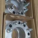 OCPTY 5x5.5 to 8x6.5 Wheel Adapters for 1500 2 inch 14x1.5 Studs 108mm Hub Bore Forged Hub Centric Wheel Adapters 5 lug 4PCS