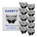 Harry's Original Razor Blades for Men - 10 Count - Premium Razor Blade Refill Cartridges - German Engineered