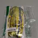 2Pack Black Gold Metallic Tinsel Foil Fringe Curtains, Door Streamers Photo Booth Backdrop for Birthday Party, Tinsel Curtain Backdrop for Wedding Baby Shower Bachelorette Christmas Party Decorations