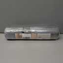 Kitchen Rugs Mat Non Slip Washable, Linen-Look 0.3" Thick Soft Cushioned Absorbent Kitchen Mats for Floor, Mild Anti-Fatigue Runner Rug Sink Mat Laundry Standing Mats, Easy Clean, Gray 17"x47"