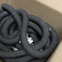 NON-EXPANDABLE Garden Hose 50ft x5/8'', Heavy Duty Flexible Water Hose with 10-Function Sprayer, Lightweight, Leak Proof, Durable Fabric Skin, Pressure Resistant for Yard, Outdoor