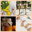 5 PCS Twine String Bulk - 3000 Feet Long Garden Twine, 2mm Thin Natural Jute Twine for Crafts, Garden Rope, Christmas Accessories Bulk, 600 Feet Each Roll (Brown)