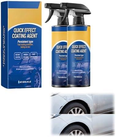 Advanced Car Quick-Acting Coating Agent Spray, 2025 New 3-in-1 High Protection Car Spray for Shine Restoration, Paint Repair & Long-Lasting Gloss Finish (2pcs)