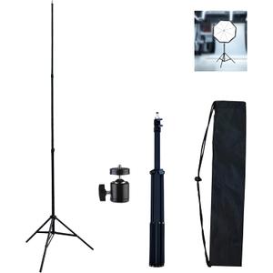 Photography Light Stand 110 inches/2.8 Meters AdjustableCapable of Supporting Up to 20KG Photography LightingIt Features a Gimbal and is Suitable for Fill LightsSoftboxes, Cameras, and Live Video