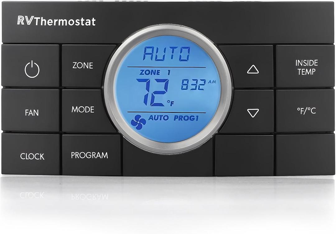 Programmable RV Thermostat for Dometic AC Series 579, 595, 6308, 520, 5305, 6218XX, 6318XX, 6403XX, 5403XX | Multi-Zone Comfort Control Center 2 | OEM Replacement 3314082.000 | 4-Zone Control