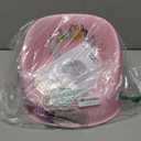 Bright Starts Disney Princess My Spot Easy-Clean Baby Booster Feeding Chair, 3-Point Harness, Washable Removable Straps, Pink