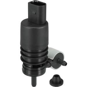 ACROPIX Windshield Washer Motor Pump Fit for VW Golf Jetta - Pack of 1 Pcs Black