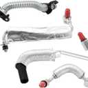 55587854 4 PCS Turbo Oil Return Drain & Oil Feed Pipe Kits (1.4L ONLY) For Buick Encore 2013-2019, For Chevy Cruze 2011-2019,Sonic 2012-2019,Trax 2013-2019, 667-023 55568031 55592600 25198546