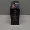 PowerFlow Garden Hose, NON-EXPANDABLE 25 Feet Premium Quality Stainless Steel Metal Water Hose with Durable Fabric Skin, Hose For Commercial, Residential Use, Bonus 10-way Spray Nozzle (25 Ft, Black)