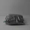 HOMEIDEAS 3 Pieces Bathroom Rugs, Ultra Soft Non Slip Absorbent Chenille Toilet Bath Mat Set (Grey) (1'8" x 2'8" (17"x24"+20"x32"+U Shape 20"x24"))