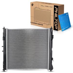 PHILTOP CU13189 Engine Coolant Aluminum Radiator Fit for 2011 2012 2013 2014 2015 Optima 2.0T, 2011 2012 2013 2014 Sonata 2.0T