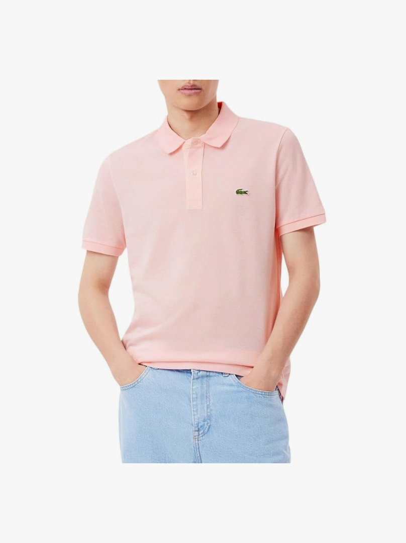 Lacoste Men's Short Sleeve Classic Pique Polo Shirt, Size L