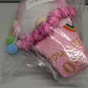 Funny 50Th Birthday Gifts for Women, Her, Mom, Girls, Women Friendship, Sister, Wife, Mother, Grandma, Coworker, Boss - Pink Happy Birthday Plush Gnomes Couple Doll Decorations for Party, Tabl Decor