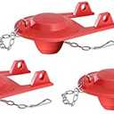 Korky 100 Ultra High Performance Universal 2" Flapper, 3 PACK