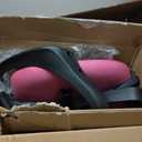 BestOffice Ergonomic Office Chair | Mid-Back Swivel Desk Chair | Pink, 22D x 22W x 35.2H in